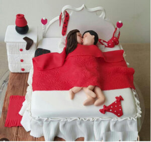 Saint-Louis-Missouri-Bachelor-Exotic-Valentine-Couple-In-Room-Cake